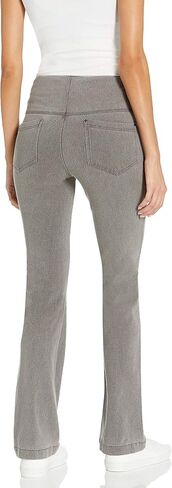 Lyssé womens Baby Bootcut Casual Pants, Midgrey, Medium US in Saudi Arabia