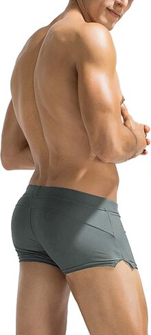 COOFANDY Mens Swim Trunks Swimwear Bathing Suit Swim Brief Square Leg Board Short S-3XL in Saudi Arabia