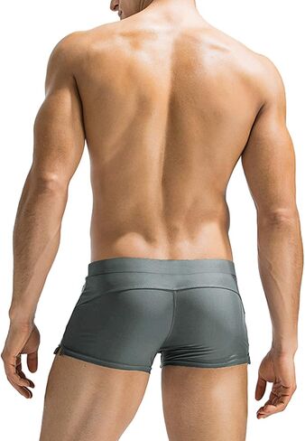 COOFANDY Mens Swim Trunks Swimwear Bathing Suit Swim Brief Square Leg Board Short S-3XL in Saudi Arabia
