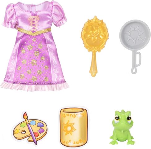 Disney Princess Rapunzel Doll Longest Hair Petite Rapunzel Doll with Pascal, in Purple and White Dress Fashions in Saudi Arabia