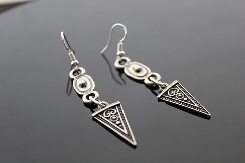 ابجريان ارت قلادة ارمينية تقليدية من مجوهرات تاراز، قلادة واقراط، كوبرونيكل، بدون احجار كريمة in Kuwait