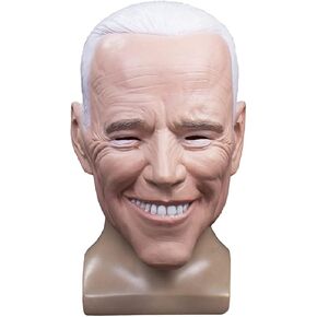 قناع جو بايدين الرئيس الرجال الكبار أزياء حزب هالوين المشاهير قناع لحفلات الهالوين التنكرية حزب هالوين in Kuwait