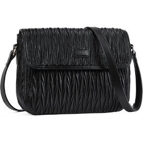 Telena Small Purses for Women Trendy Leather Crossbody Bags Ruched Shoulder Bag with Adjustable Strap in Saudi Arabia
