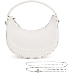 حقيبة يد صغيرة للنساء من فيفيدورا، حقيبة كتف هلالية عصرية بمقبض علوي وحقيبة كلاتش عصرية بسحاب in Kuwait