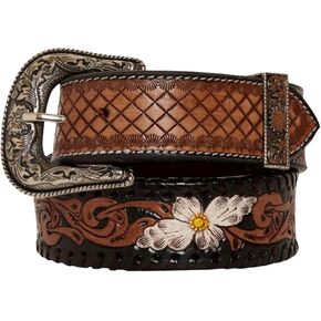 Myra Painted Tooled Western Women's Belt S-4059 in Kuwait