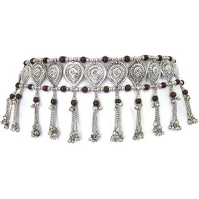 حزام ربط نسائي فريد من نوعه على شكل دمعة دموع - مصنوع يدويًا - بوهيمي الغجر هيبي بوهو قبلي هالوين مهرجان الرقص الشرقي - تنورة ماكسي ميدي للثوب تنورة زي فستان خصر هدية مجوهرات in Kuwait