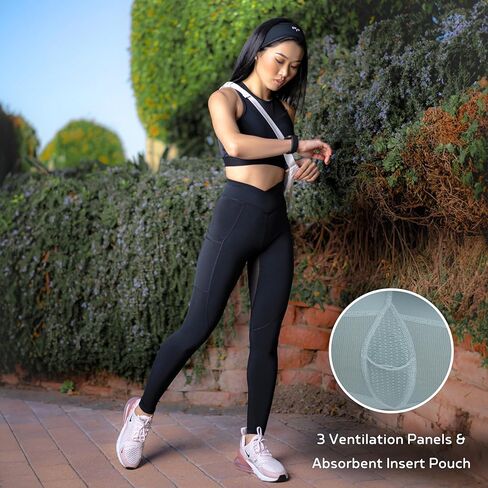 OYA قابل للتنفس، قصة على شكل حرف V 27 بوصة للبشرة الحساسة: الرائحة، صحة المسالك البولية والدفاع عن BV - رائع لليوجا وصالة الألعاب الرياضية أونيكس in Kuwait