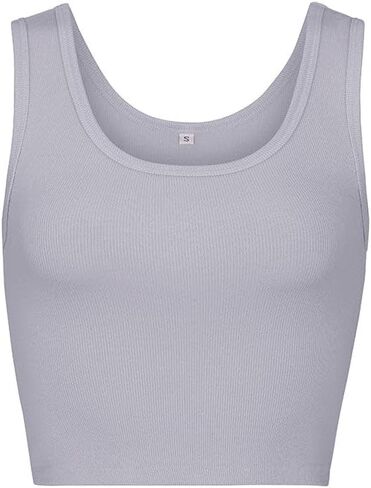 Bra30 Women's Full-Length Tank Top with Scoop Neck Front and Back in Saudi Arabia