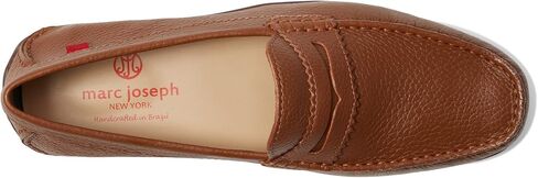 MARC JOSEPH NEW YORK Men's Leather Made in Brazil Union Street 2.0 Penny Driving Loafer in Saudi Arabia