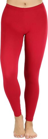 ToBeInStyle Women's Full Length Soft Knit Skinny Fit Stretch Leggings in Saudi Arabia