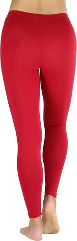 ToBeInStyle Women's Full Length Soft Knit Skinny Fit Stretch Leggings in Saudi Arabia