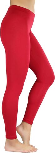 ToBeInStyle Women's Full Length Soft Knit Skinny Fit Stretch Leggings in Saudi Arabia