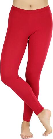 ToBeInStyle Women's Full Length Soft Knit Skinny Fit Stretch Leggings in Saudi Arabia