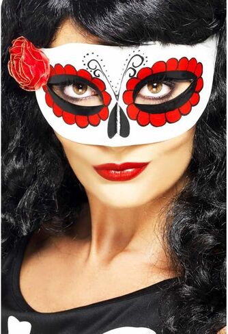 Smiffys Mexican Day Of The Dead Eyemask in Saudi Arabia