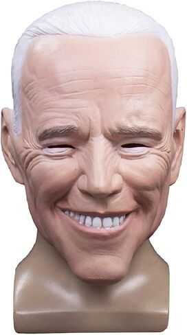 قناع جو بايدين الرئيس الرجال الكبار أزياء حزب هالوين المشاهير قناع لحفلات الهالوين التنكرية حزب هالوين in Kuwait