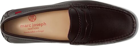 MARC JOSEPH NEW YORK Men's Leather Made in Brazil Union Street 2.0 Penny Driving Loafer in Saudi Arabia