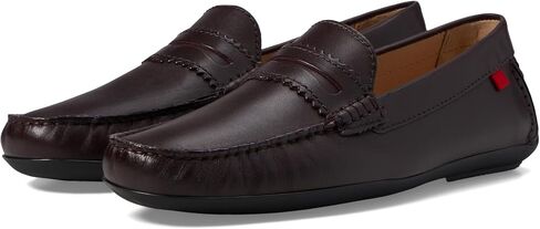 MARC JOSEPH NEW YORK Men's Leather Made in Brazil Union Street 2.0 Penny Driving Loafer in Saudi Arabia