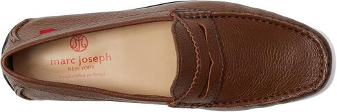 MARC JOSEPH NEW YORK Men's Leather Made in Brazil Union Street 2.0 Penny Driving Loafer in Saudi Arabia