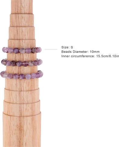 TALIMU Auralite 23 الجمشت الطبيعي كريستال الخرز سوار اليدوية الرجال النساء بسط سوار شفاء كريستال سوار 8 مللي متر 10 مللي متر 12 مللي متر الجولة in Saudi Arabia