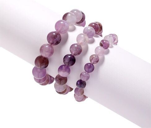 TALIMU Auralite 23 الجمشت الطبيعي كريستال الخرز سوار اليدوية الرجال النساء بسط سوار شفاء كريستال سوار 8 مللي متر 10 مللي متر 12 مللي متر الجولة in Saudi Arabia