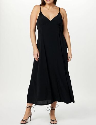The Drop womens Isa V-neck maxi dress Dresses in Kuwait