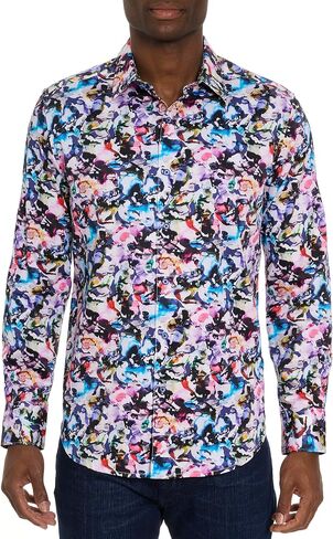 Robert Graham Men's The Atlas L/S Woven Shirt in Saudi Arabia