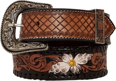Myra Painted Tooled Western Women's Belt S-4059 in Saudi Arabia