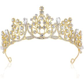 Kamirola Crystal Princess Crown Tiaras for Women and Girls,Crystal Headbands for Bridal Halloween Costume and Birthday Party(TR26) in Kuwait