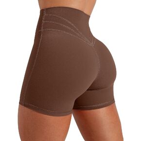 شورت رياضي للنساء من اونثيوي بخصر مرتفع لممارسة التمارين الرياضية واليوجا وراكبي الدراجات in Kuwait