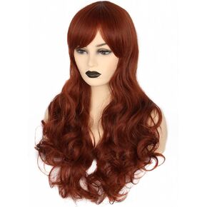 Topcosplay Womens Wigs Green Long Big Wavy Halloween Cosplay Costume Wig Harajuku Lolita Style in Saudi Arabia