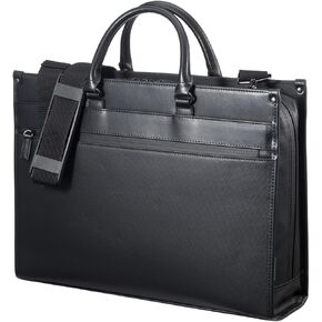 SANWA 15.6-inch Laptop Computer Briefcase, Water Resistant, Business Bag with Waterproof Zipper, Shoulder Lawyer Bag with Strap, Artificial Leather Handbag, Compatible with MacBook, for Men, Women in Kuwait