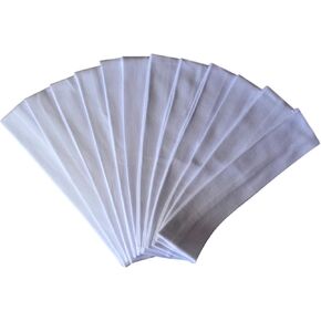 1 دستة 5 بوصة عصابات رأس مطاطية من القطن (أبيض مضحك رسمي للفتيات) in Kuwait