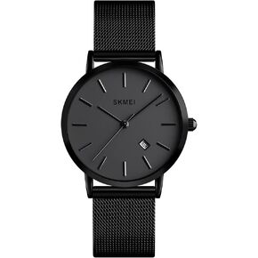 MASTOP Women's Quartz Watches Ultra-Thin Gorgeous Simple Petite Wrist Watches Small Dial Mesh Steel Bracelet in Kuwait