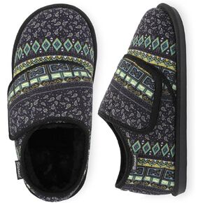 Besroad Womens Furry Memory Foam House Slippers Wide Diabetic Shoes Adjustable Bedroom Shoes Arthritis Edema Swollen House Shoes Indoor Outdoor