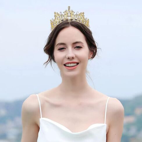 Kamirola Crystal Princess Crown Tiaras for Women and Girls,Crystal Headbands for Bridal Halloween Costume and Birthday Party(TR26) in Kuwait