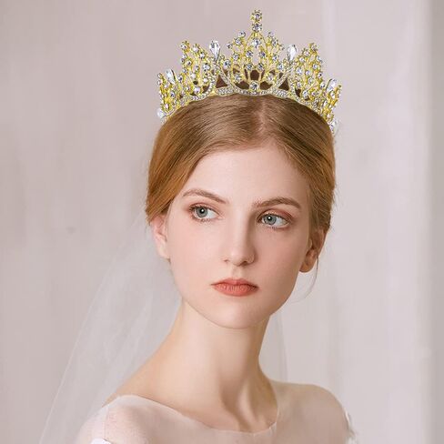 Kamirola Crystal Princess Crown Tiaras for Women and Girls,Crystal Headbands for Bridal Halloween Costume and Birthday Party(TR26) in Kuwait