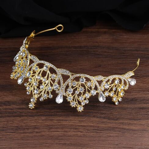 Kamirola Crystal Princess Crown Tiaras for Women and Girls,Crystal Headbands for Bridal Halloween Costume and Birthday Party(TR26) in Kuwait