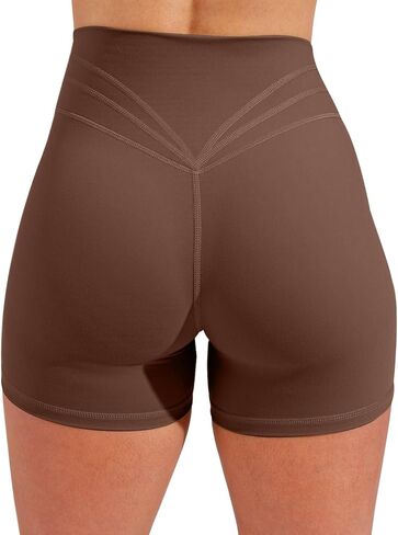 شورت رياضي للنساء من اونثيوي بخصر مرتفع لممارسة التمارين الرياضية واليوجا وراكبي الدراجات in Kuwait