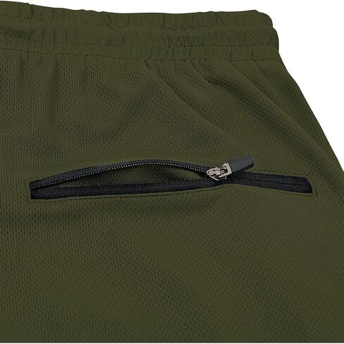 Century Star Athletic Mens Running Shorts Workout Quick Dry Compression Short for Men with Pockets Training Sport Gym Shorts in Saudi Arabia