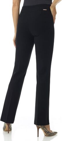 Rekucci Women's Secret Figure Pull-On Knit Bootcut Pant w/Tummy Control in Saudi Arabia
