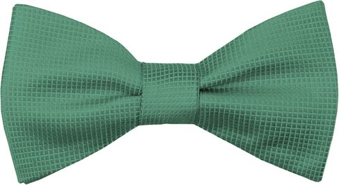 Jacob Alexander Men's Woven Subtle Mini Squares Adjustable Self-Tie Bow Tie in Kuwait