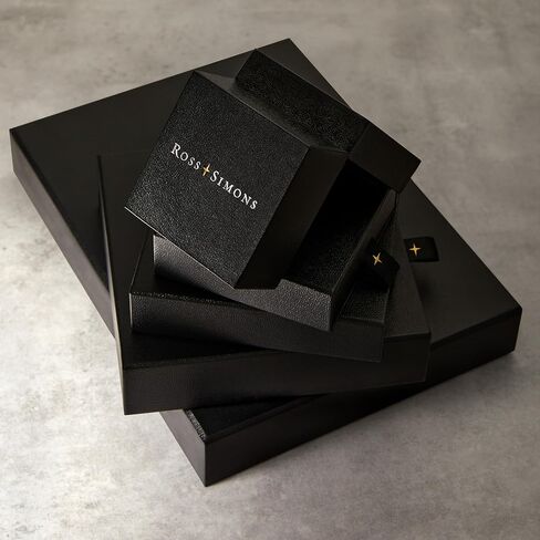 أقراط روس سيمونز متدلية من اللؤلؤ بأزرار 10-11 ملم من الذهب الأصفر عيار 14 قيراط in Kuwait