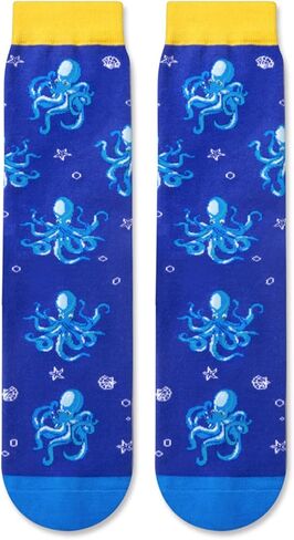 جوارب HAPPYPOP للجنسين مضحكة ومجنونة للنساء والرجال، هدايا لمحبي الحيوانات، جوارب لطيور البحر in Kuwait