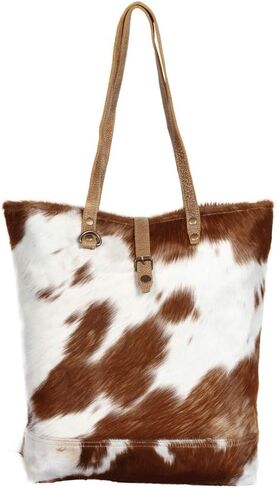 Myra S1285 Chestnut Hair On Tote Bag, Brown, One Size in Saudi Arabia
