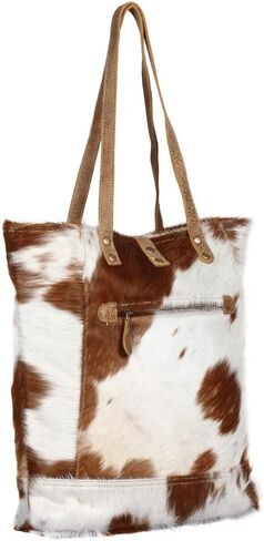 Myra S1285 Chestnut Hair On Tote Bag, Brown, One Size in Saudi Arabia