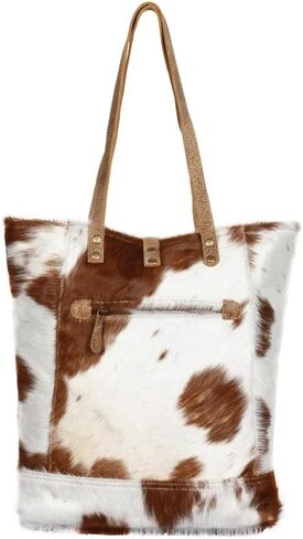 Myra S1285 Chestnut Hair On Tote Bag, Brown, One Size in Saudi Arabia