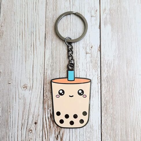 Cute Boba Keychain - For adults and kids, Make her smile with this great gift in Saudi Arabia