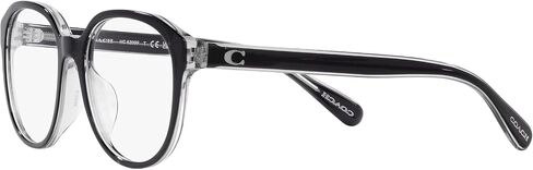 COACH Women's HC6209f Low Bridge Fit Round Prescription Eyewear Frames in Saudi Arabia