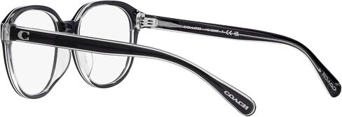 COACH Women's HC6209f Low Bridge Fit Round Prescription Eyewear Frames in Saudi Arabia