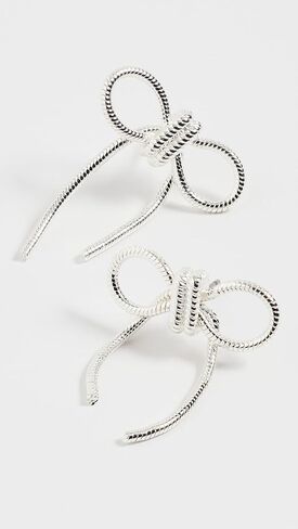 أقراط بيان بسلسلة على شكل ثعبان للسيدات من Madewell in Kuwait